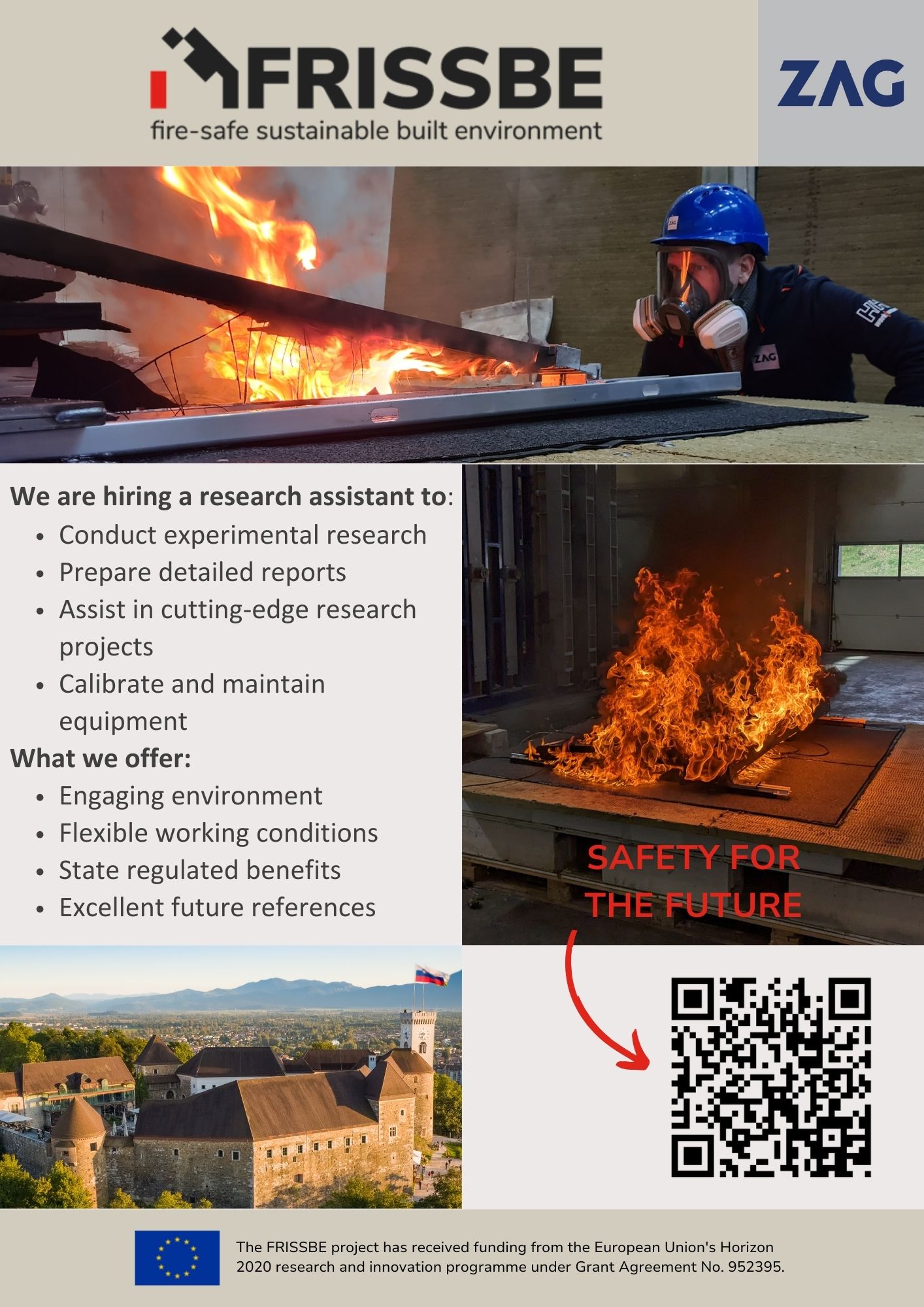Postdoc position at FRISSBE (fire-safe sustainable built 